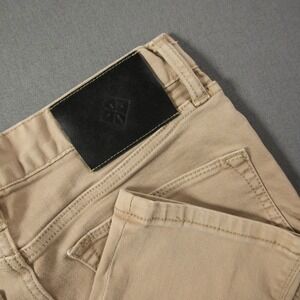 Roark Straight Fit HWY 128 Denim Pants Mens 28x32 Khaki Tan Stretch Trousers